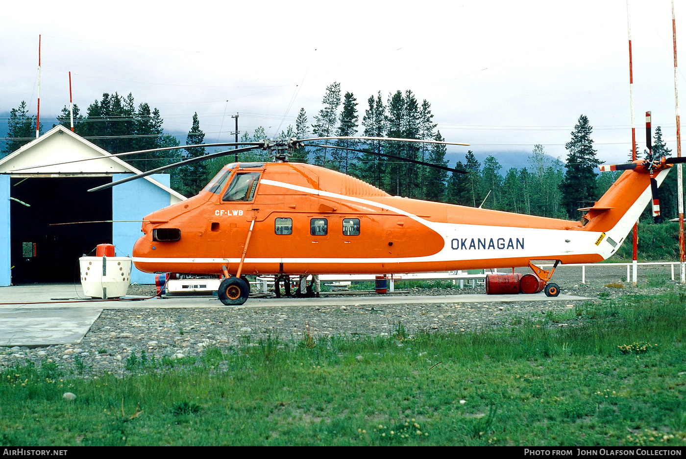 Aircraft Photo of CF-LWB | Sikorsky S-58T | Okanagan Helicopters | AirHistory.net #322410