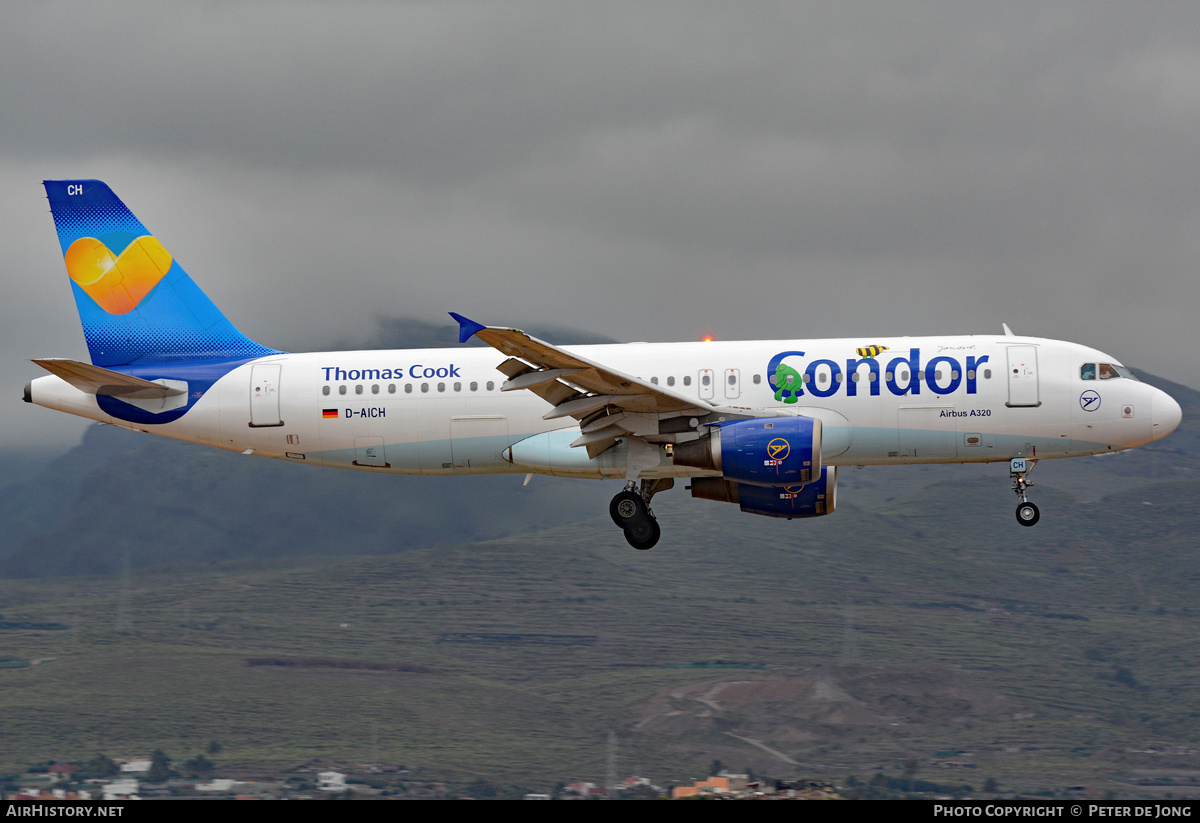 Aircraft Photo of D-AICH | Airbus A320-212 | Condor Flugdienst | AirHistory.net #322417
