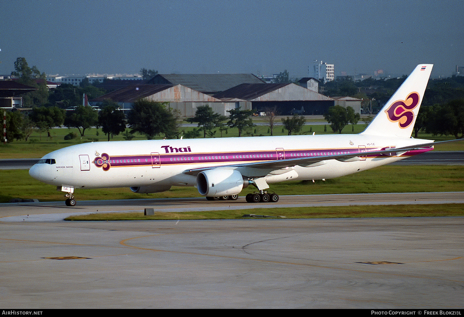 Aircraft Photo of HS-TJC | Boeing 777-2D7 | Thai Airways International | AirHistory.net #322419