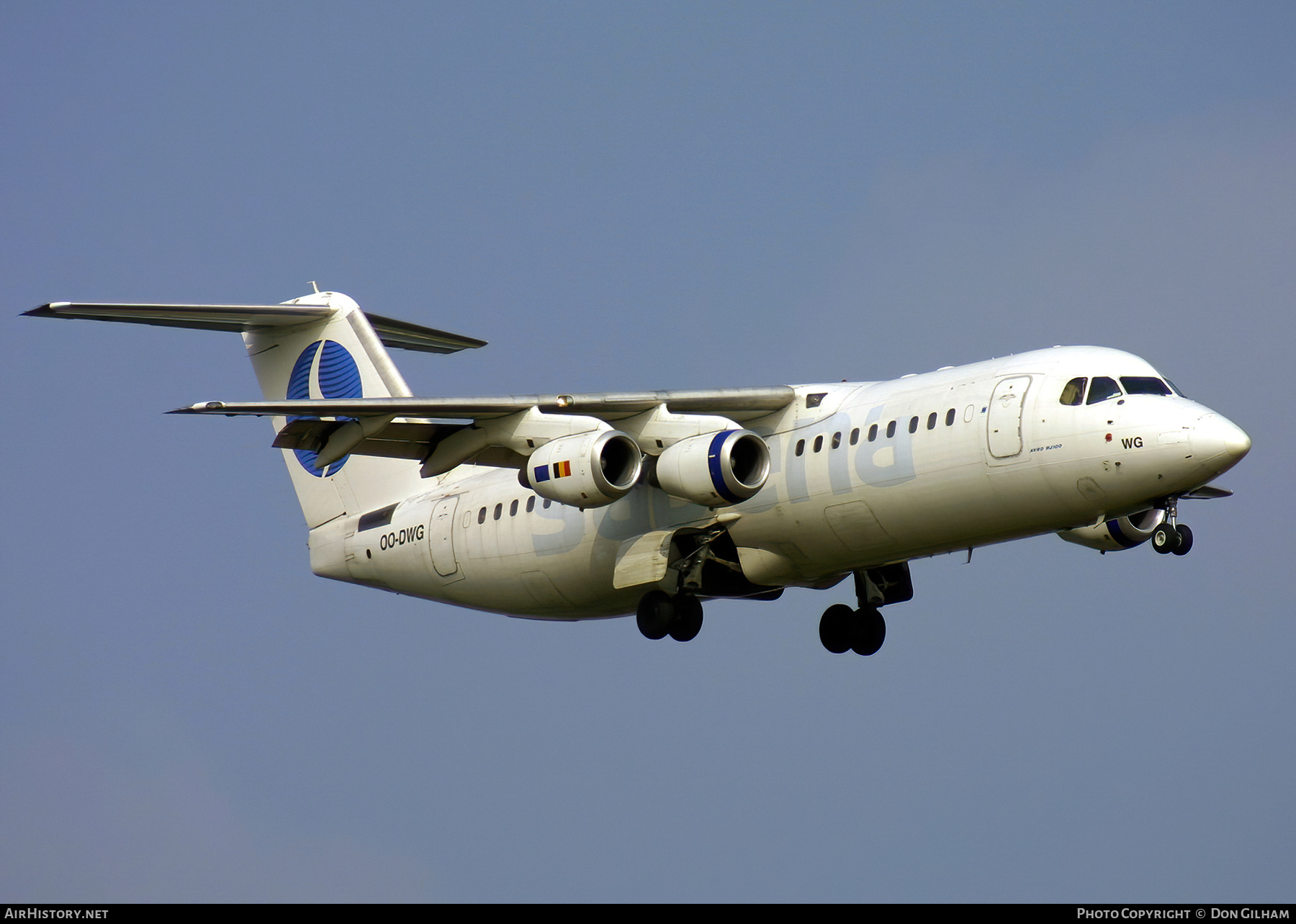 Aircraft Photo of OO-DWG | British Aerospace Avro 146-RJ100 | Sabena | AirHistory.net #322421