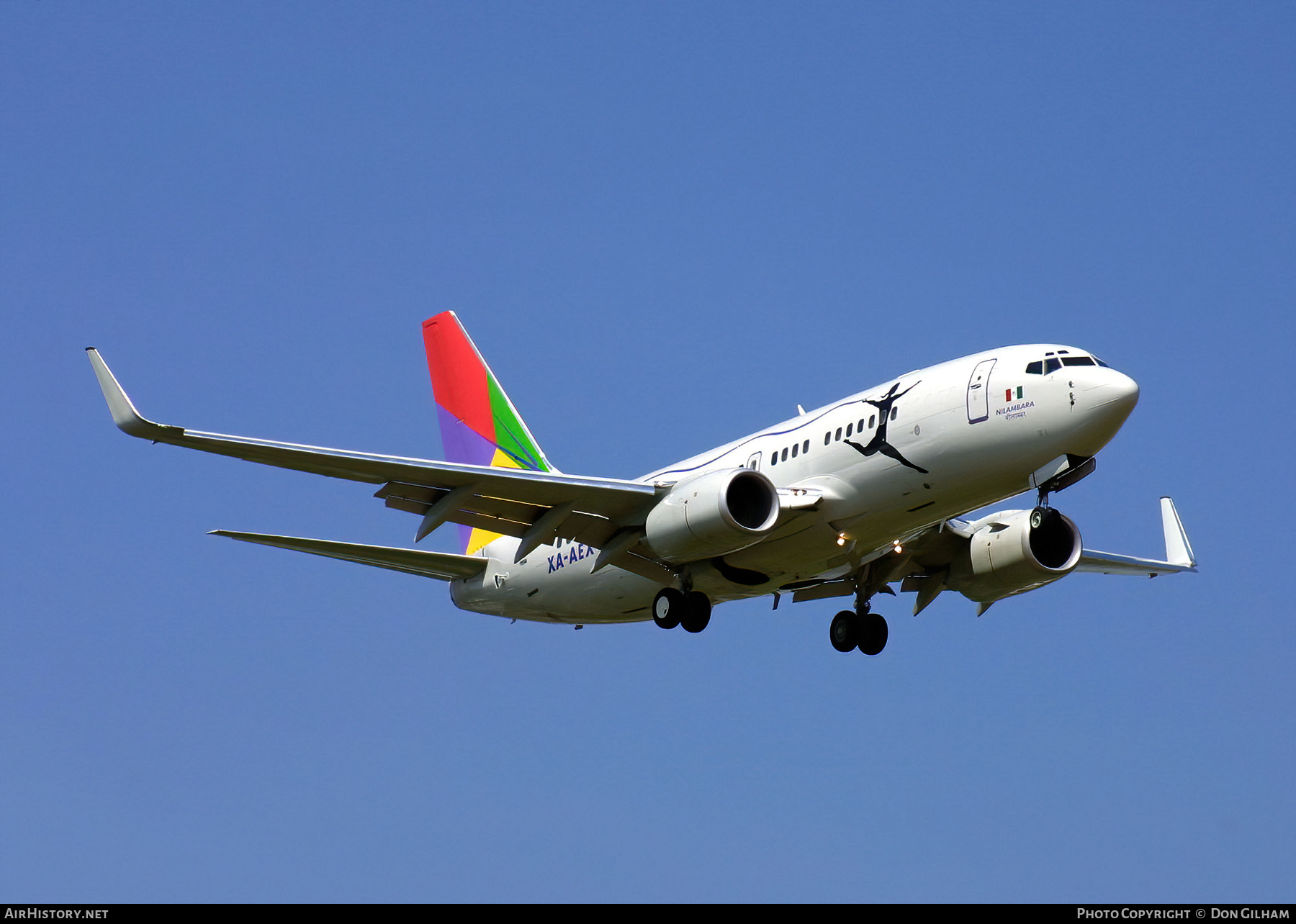 Aircraft Photo of XA-AEX | Boeing 737-7EJ BBJ | Omniflys | AirHistory.net #322425