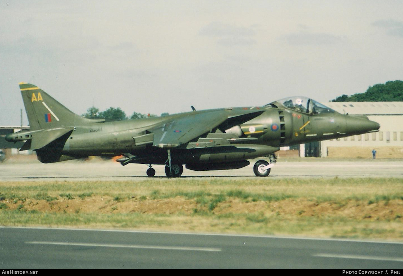 Aircraft Photo of ZG861 | British Aerospace Harrier GR7 | UK - Air Force | AirHistory.net #322426