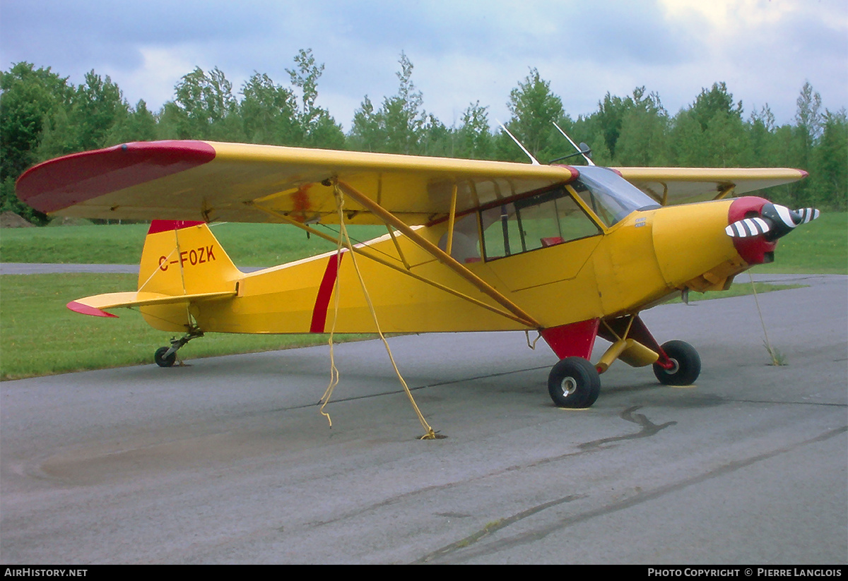 Aircraft Photo of C-FOZK | Piper PA-18-150 Super Cub | AirHistory.net #322448