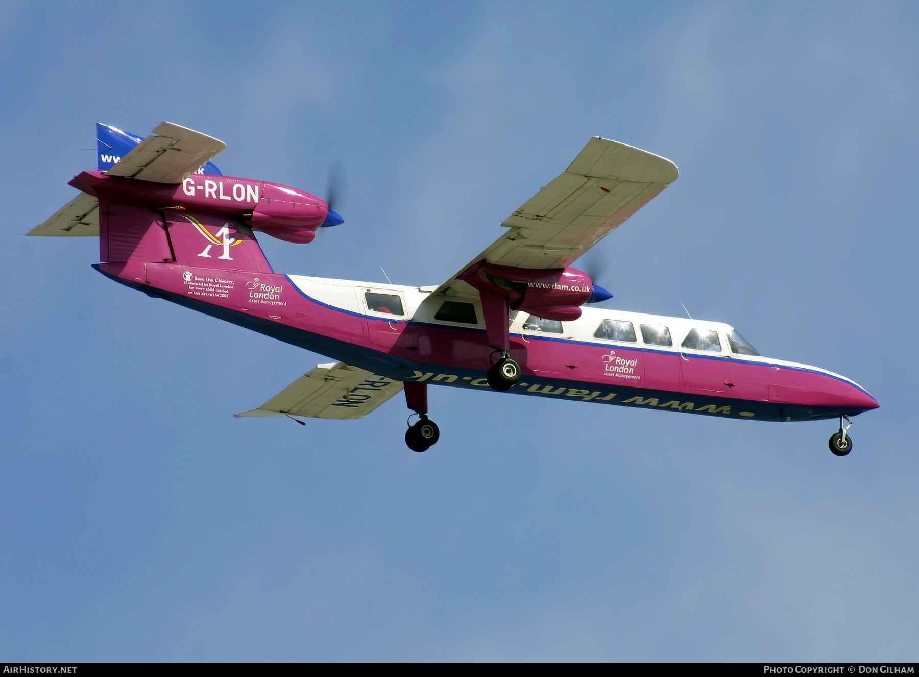 Aircraft Photo of G-RLON | Britten-Norman BN-2A Mk.3 Trislander | Aurigny Air Services | AirHistory.net #322455