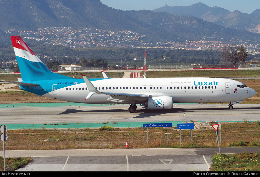 Aircraft Photo of LX-LGV | Boeing 737-8C9 | Luxair | AirHistory.net #322472