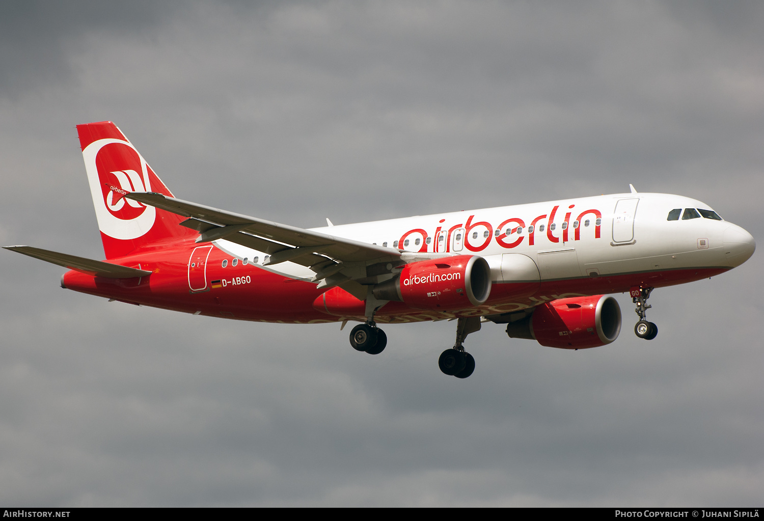 Aircraft Photo of D-ABGO | Airbus A319-112 | Air Berlin | AirHistory.net #322474