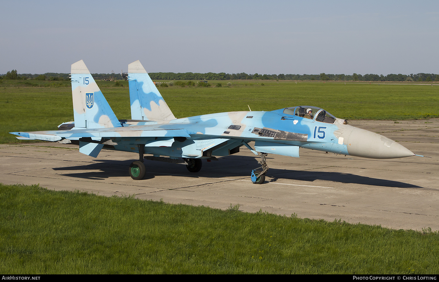Aircraft Photo of 15 blue | Sukhoi Su-27S | Ukraine - Air Force | AirHistory.net #322490