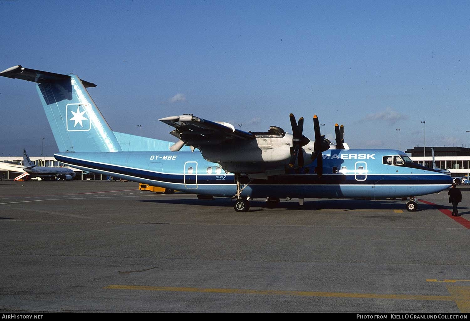 Aircraft Photo of OY-MBE | De Havilland Canada DHC-7-102 Dash 7 | Maersk Air | AirHistory.net #322505