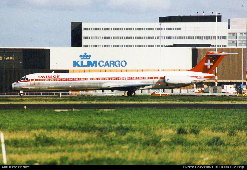 Aircraft Photo of HB-INR | McDonnell Douglas MD-82 (DC-9-82) | Swissair | AirHistory.net #322511