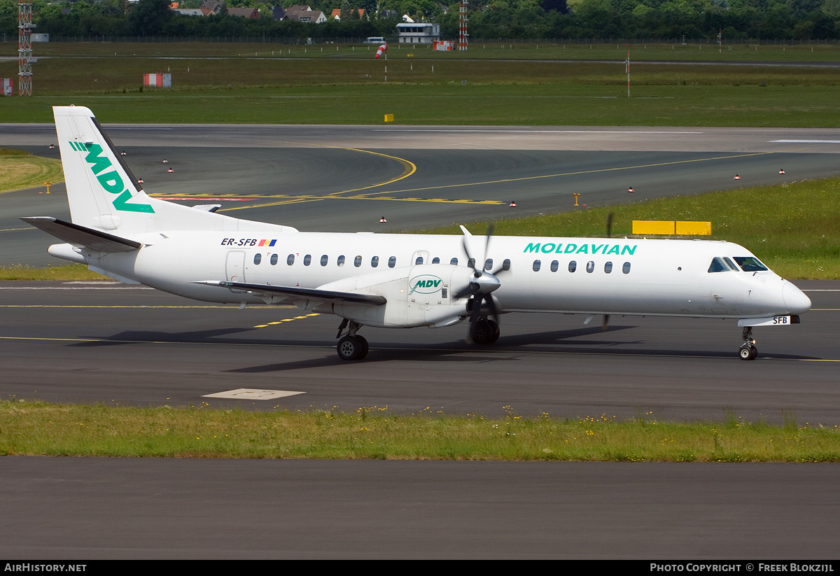 Aircraft Photo of ER-SFB | Saab 2000 | Moldavian Airlines - MDV | AirHistory.net #322523