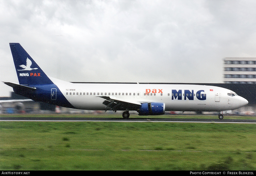 Aircraft Photo of TC-MNM | Boeing 737-4Q8 | MNG Pax | AirHistory.net #322524