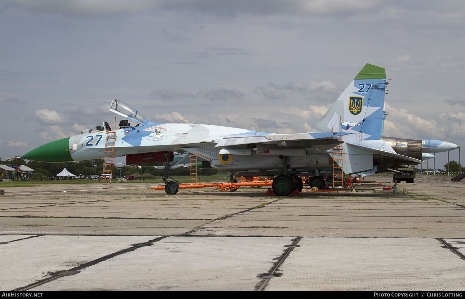 Aircraft Photo of 27 blue | Sukhoi Su-27S | Ukraine - Air Force | AirHistory.net #322531