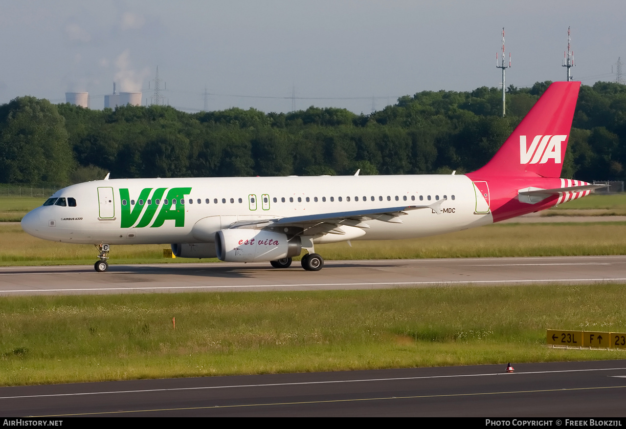 Aircraft Photo of LZ-MDC | Airbus A320-232 | VIA - Air VIA Bulgarian Airways | AirHistory.net #322532