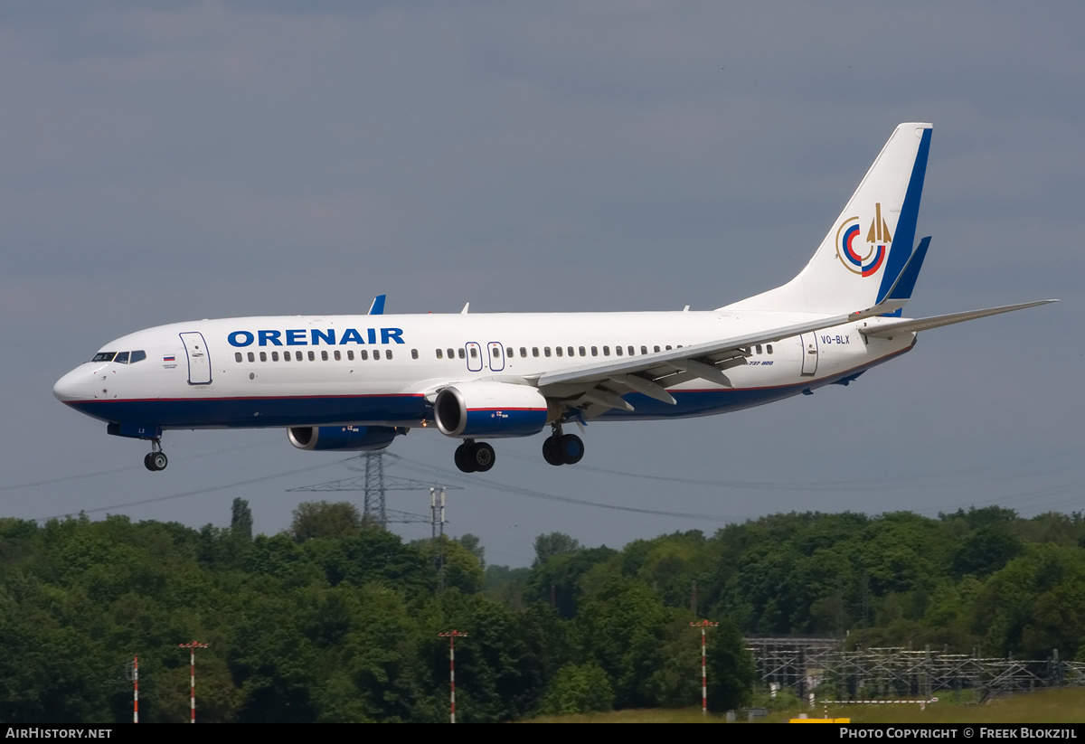 Aircraft Photo of VQ-BLX | Boeing 737-85P | Orenair | AirHistory.net #322540