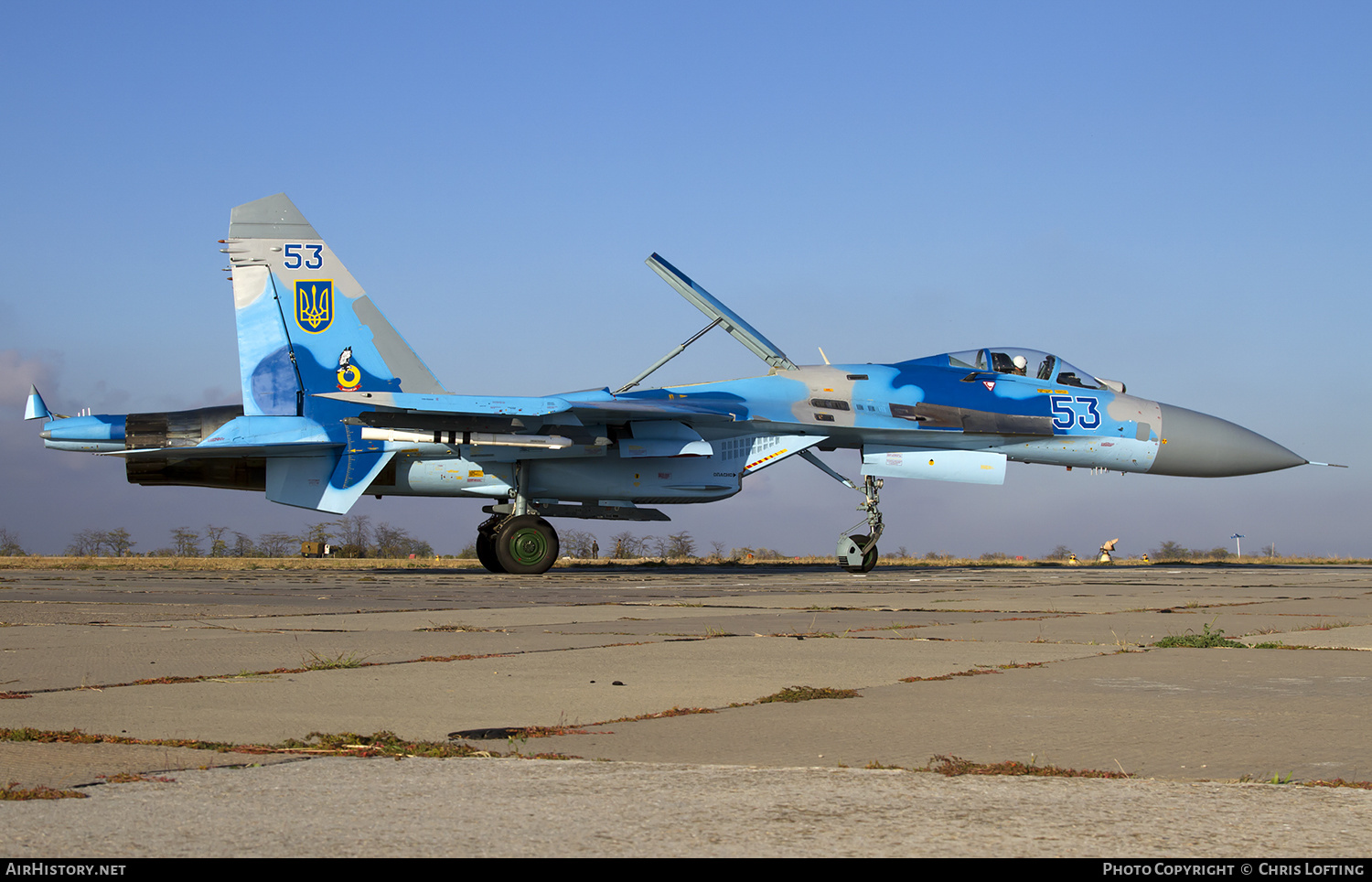 Aircraft Photo of 53 blue | Sukhoi Su-27P | Ukraine - Air Force | AirHistory.net #322558