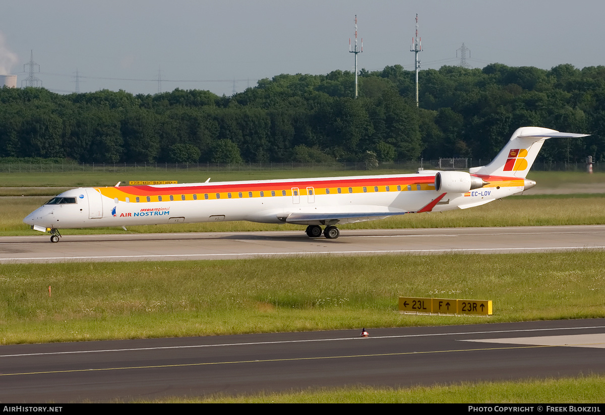 Aircraft Photo of EC-LOV | Bombardier CRJ-1000 (CL-600-2E25) | Iberia Regional | AirHistory.net #322564