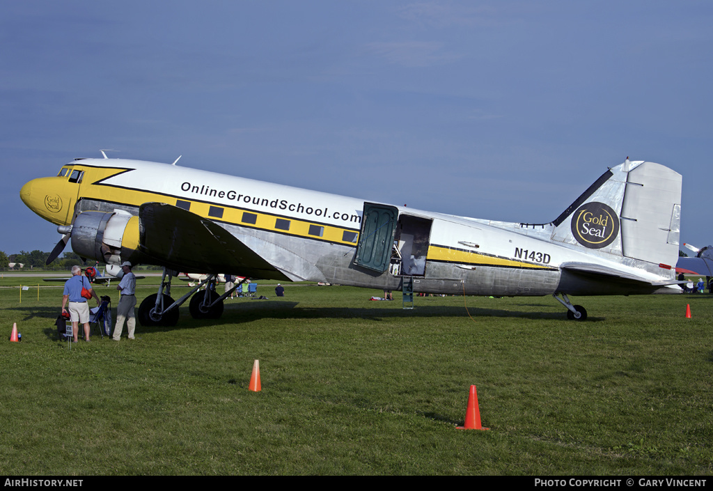 Aircraft Photo of N143D | Douglas DC-3(A) | AirHistory.net #322568