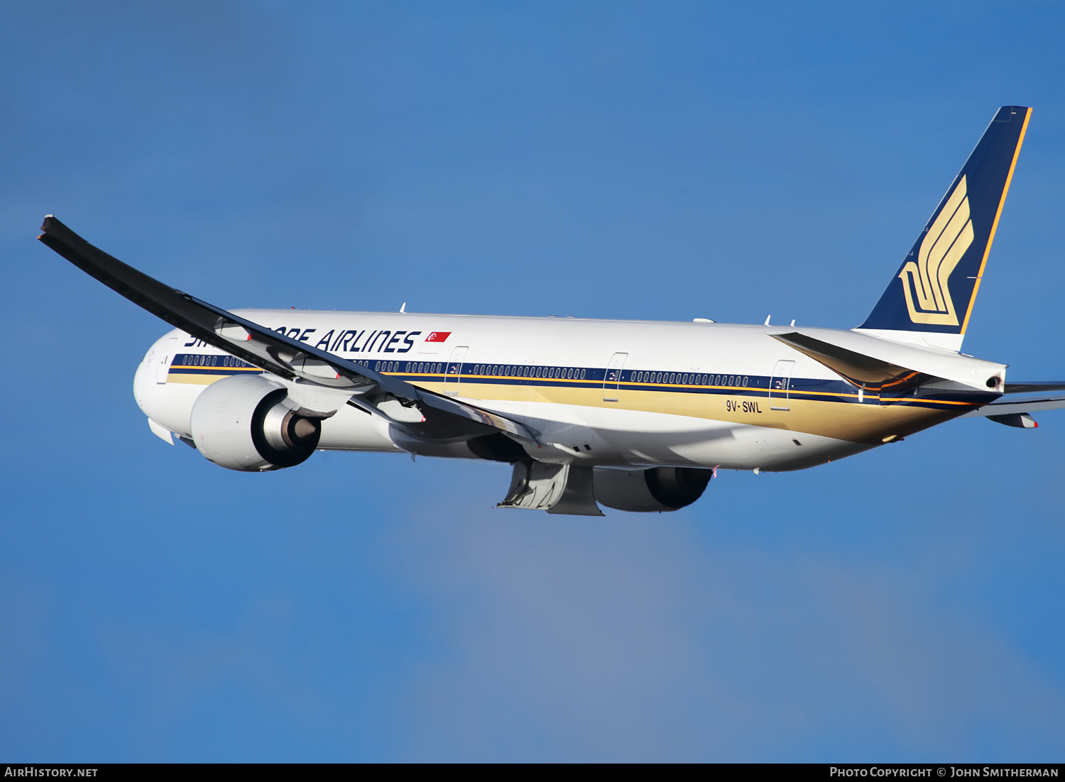 Aircraft Photo of 9V-SWL | Boeing 777-312/ER | Singapore Airlines | AirHistory.net #322576