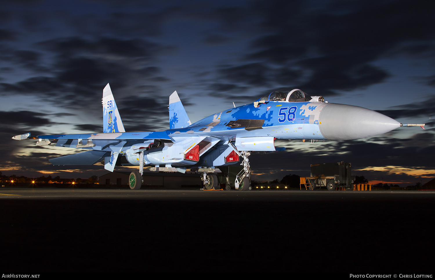 Aircraft Photo of 58 blue | Sukhoi Su-27P1M | Ukraine - Air Force | AirHistory.net #322577