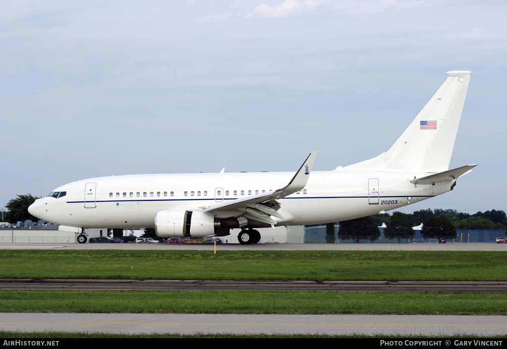 Aircraft Photo of 02-0203 / 20203 | Boeing C-40C | USA - Air Force | AirHistory.net #322592
