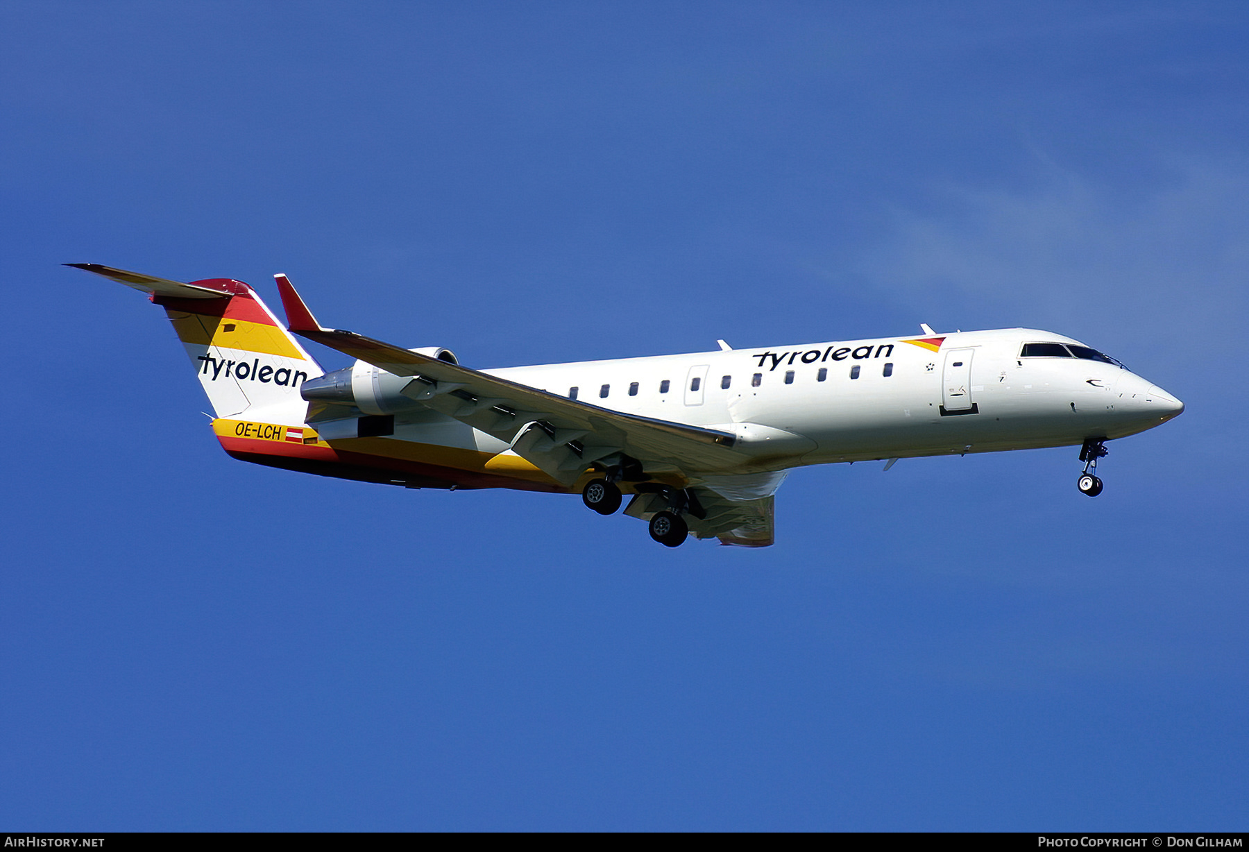 Aircraft Photo of OE-LCH | Canadair CRJ-200LR (CL-600-2B19) | Tyrolean Airways | AirHistory.net #322594