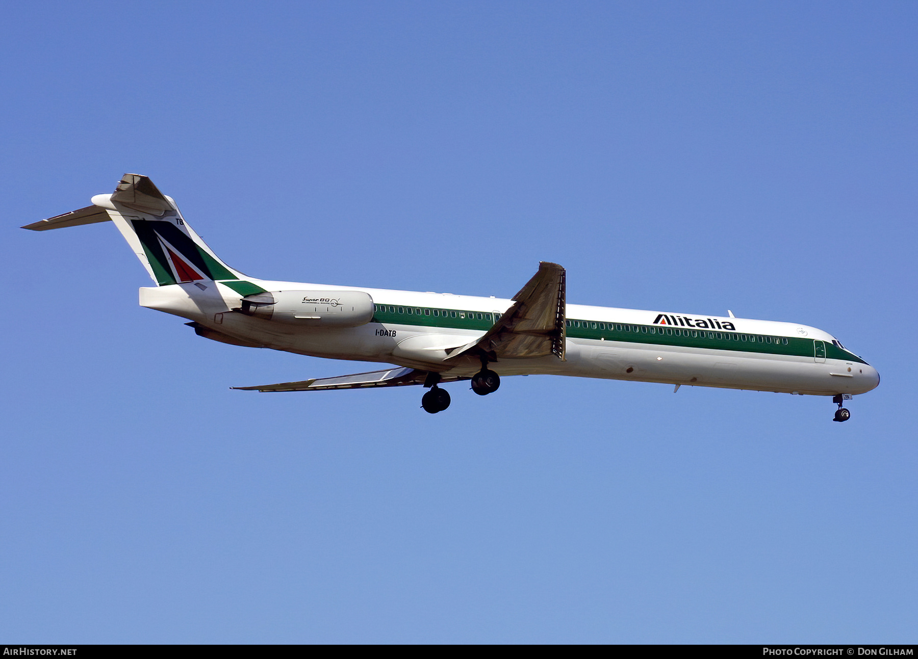 Aircraft Photo of I-DATB | McDonnell Douglas MD-82 (DC-9-82) | Alitalia | AirHistory.net #322600
