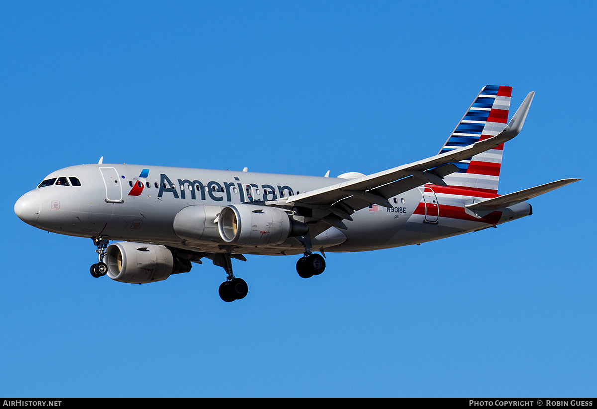 Aircraft Photo of N9018E | Airbus A319-115 | American Airlines | AirHistory.net #322609