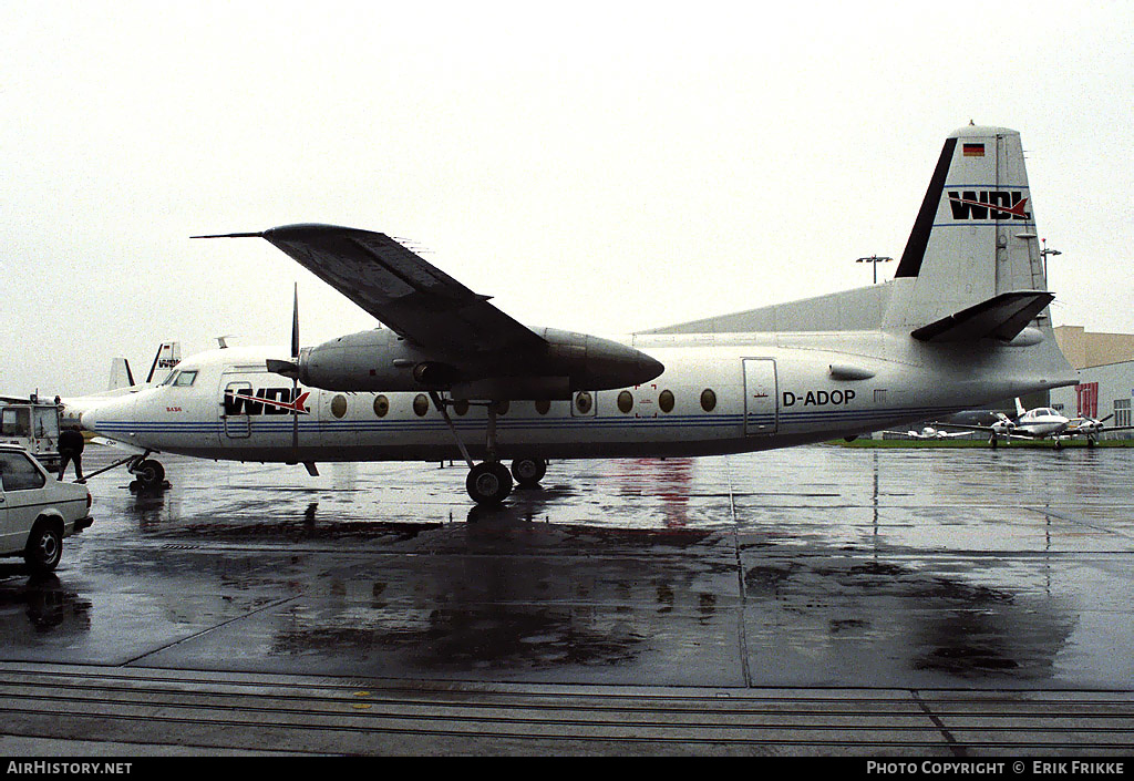 Aircraft Photo of D-ADOP | Fokker F27-200 Friendship | WDL Aviation | AirHistory.net #322618