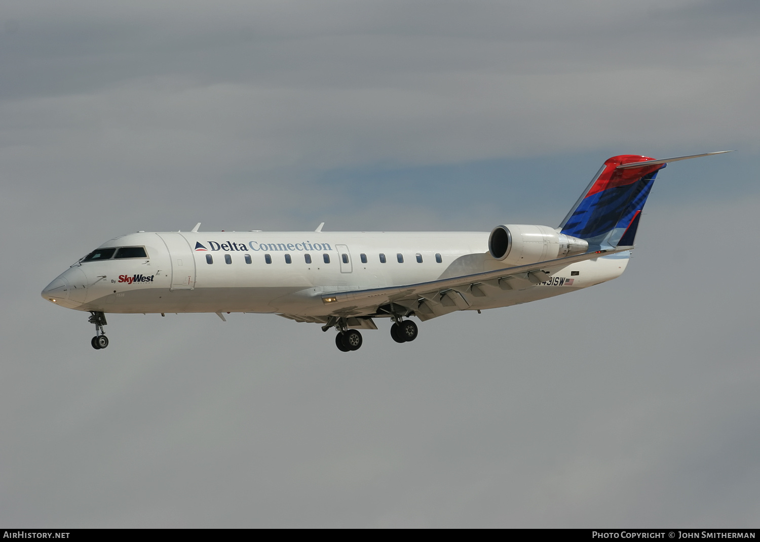 Aircraft Photo of N431SW | Bombardier CRJ-200ER (CL-600-2B19) | Delta Connection | AirHistory.net #322622