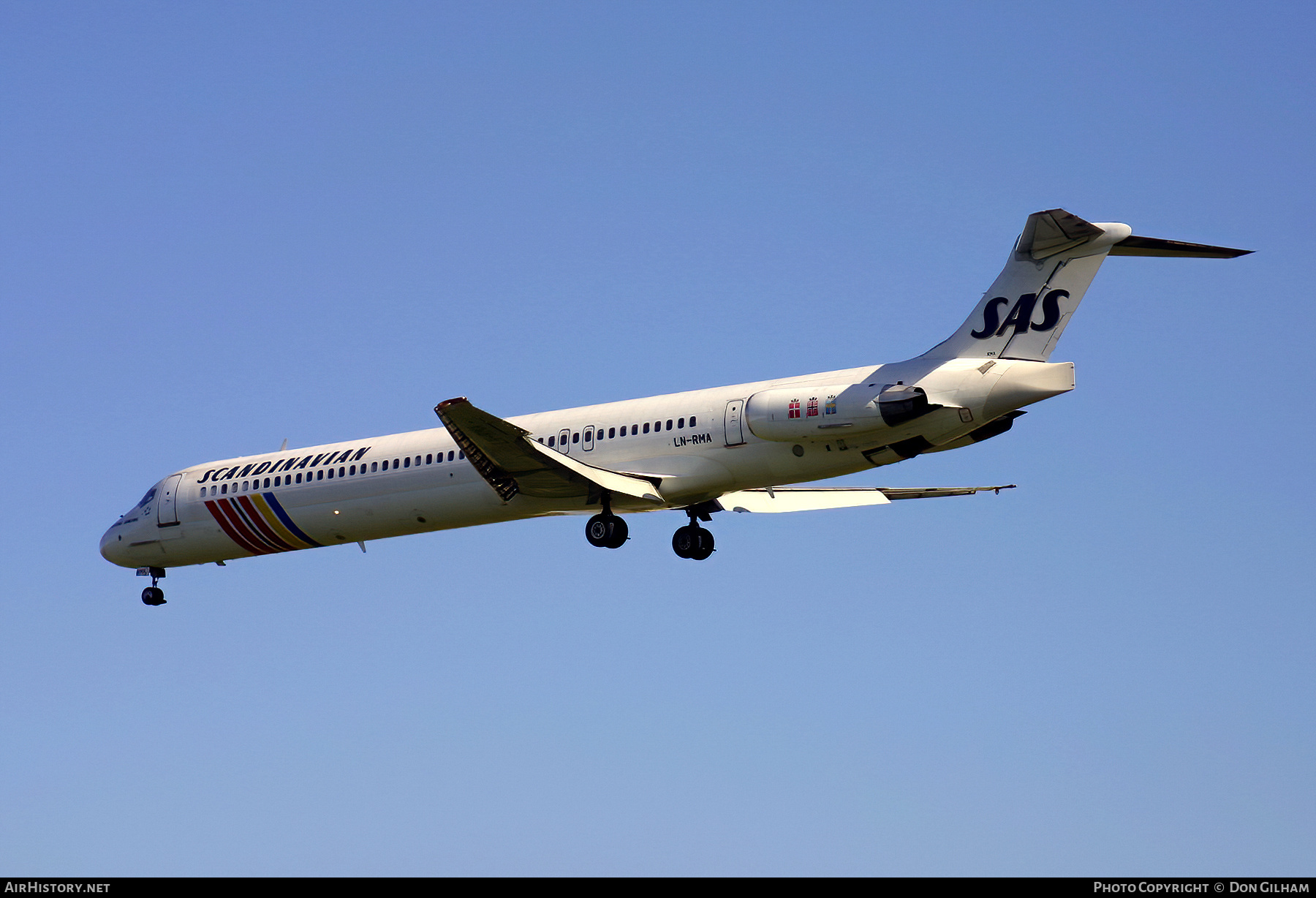 Aircraft Photo of LN-RMA | McDonnell Douglas MD-82 (DC-9-82) | Scandinavian Airlines - SAS | AirHistory.net #322623