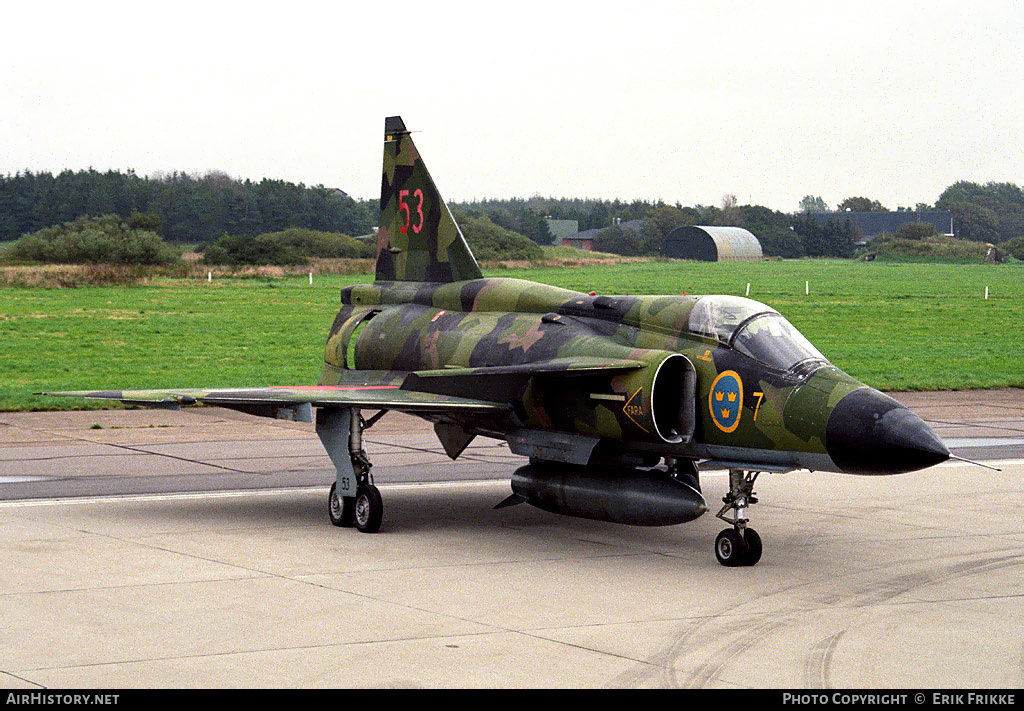 Aircraft Photo of 37068 | Saab AJ37 Viggen | Sweden - Air Force | AirHistory.net #322628
