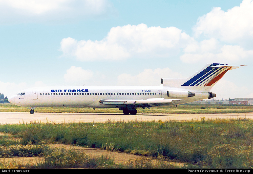 Aircraft Photo of F-GCDI | Boeing 727-228/Adv | Air France | AirHistory.net #322641