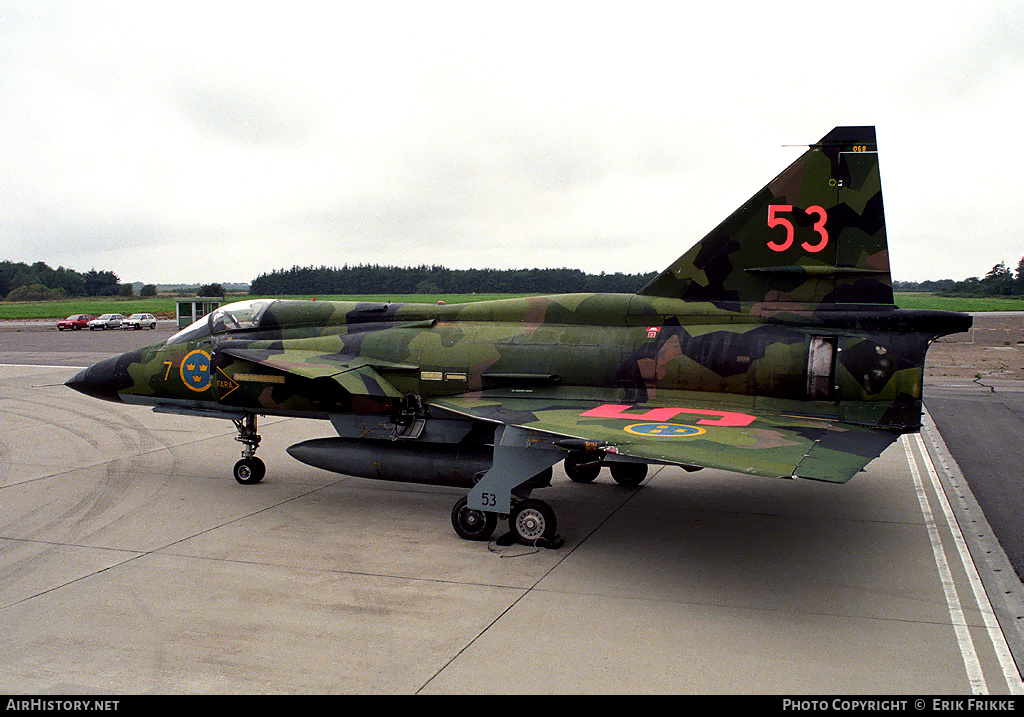 Aircraft Photo of 37068 | Saab AJ37 Viggen | Sweden - Air Force | AirHistory.net #322643