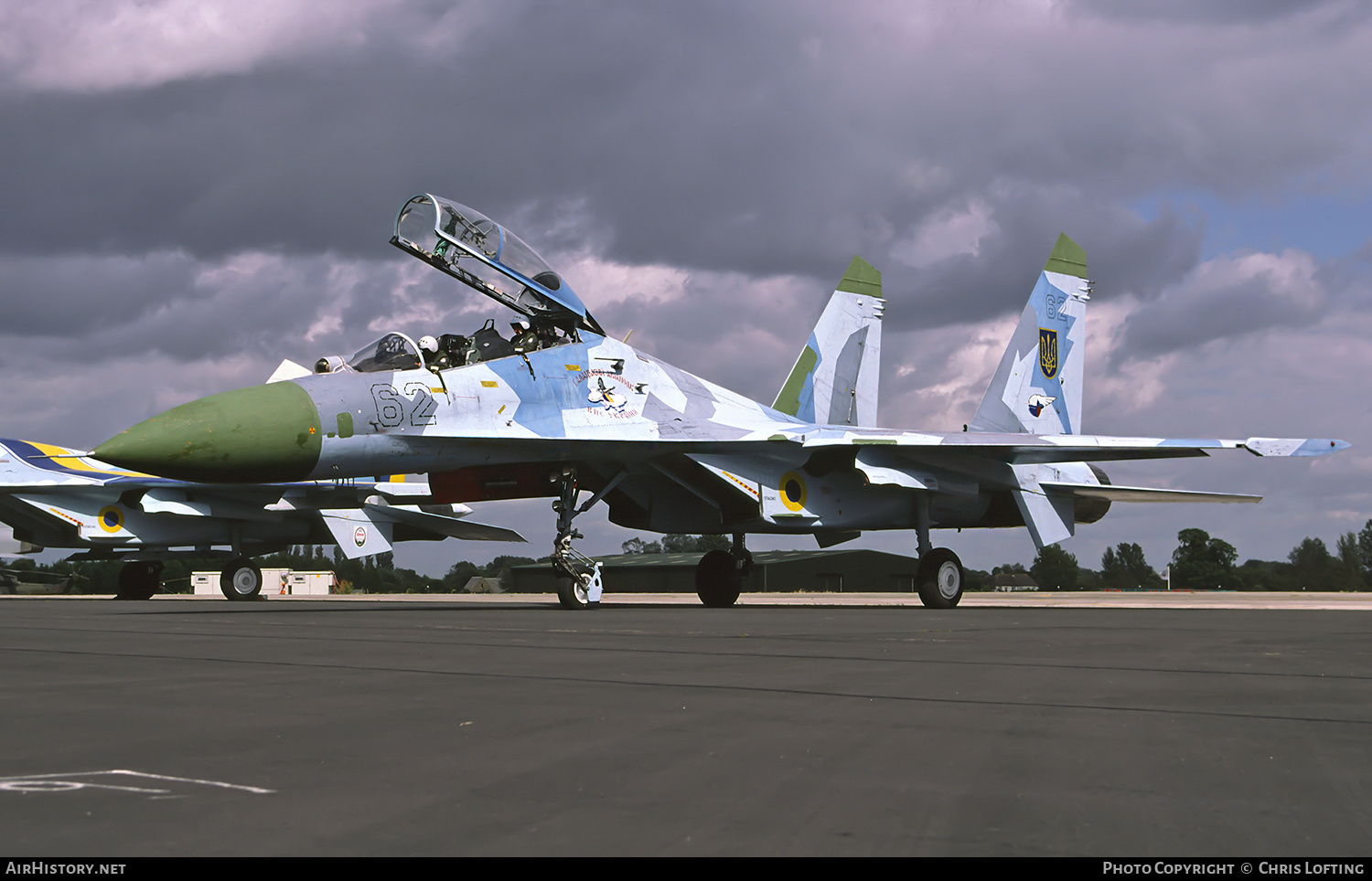 Aircraft Photo of 62 blue | Sukhoi Su-27UB | Ukraine - Air Force | AirHistory.net #322657