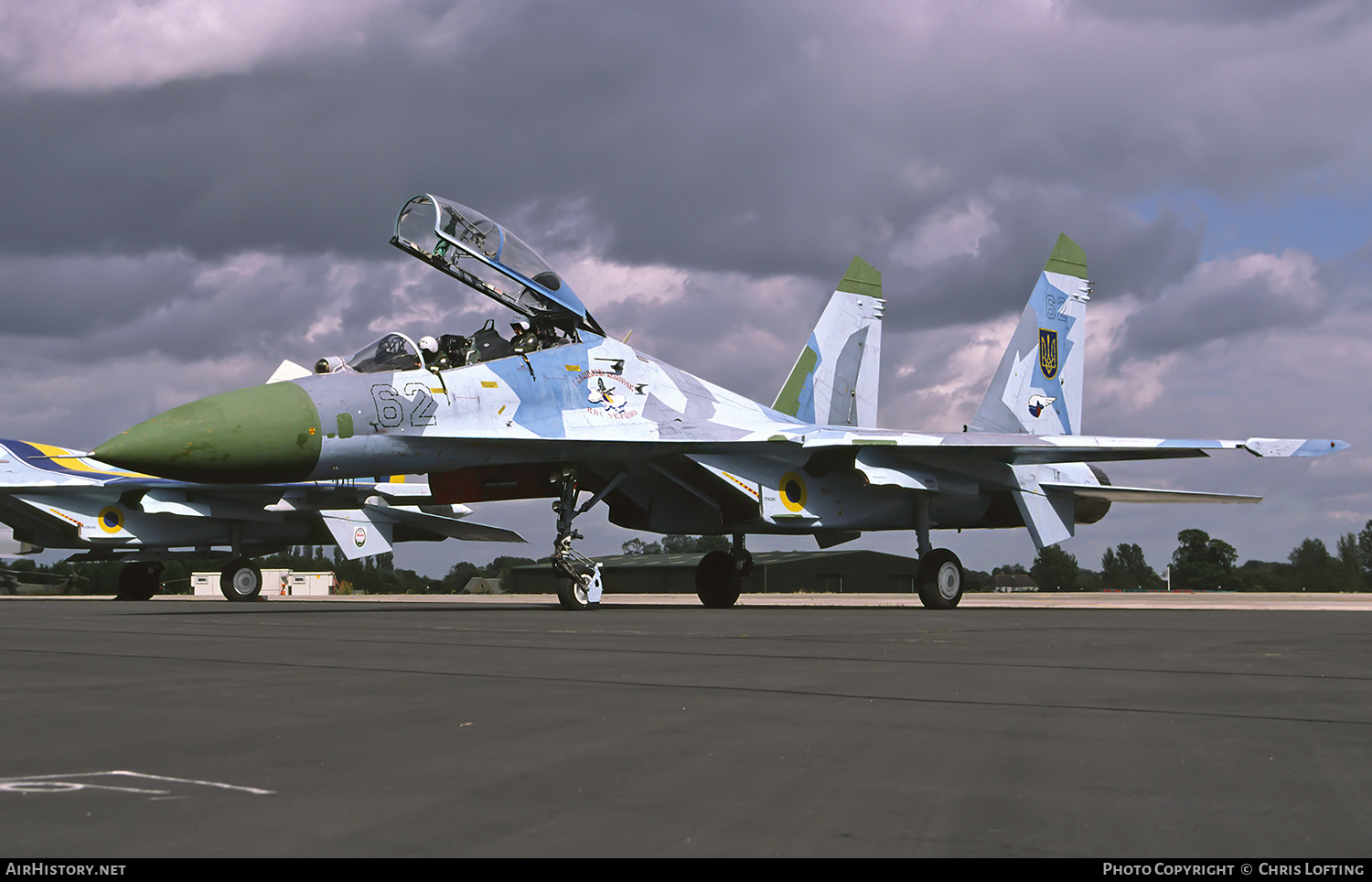 Aircraft Photo of 62 blue | Sukhoi Su-27UB | Ukraine - Air Force | AirHistory.net #322657