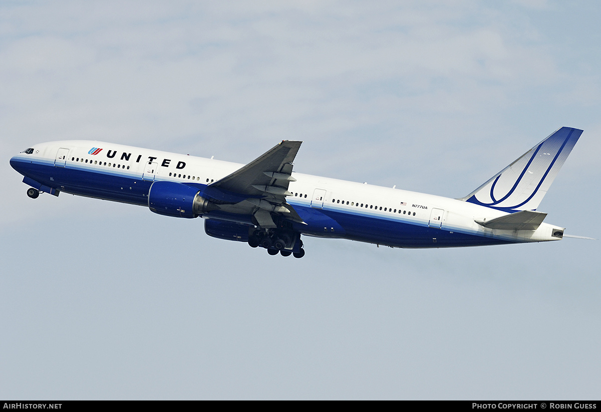Aircraft Photo of N777UA | Boeing 777-222 | United Airlines | AirHistory.net #322672
