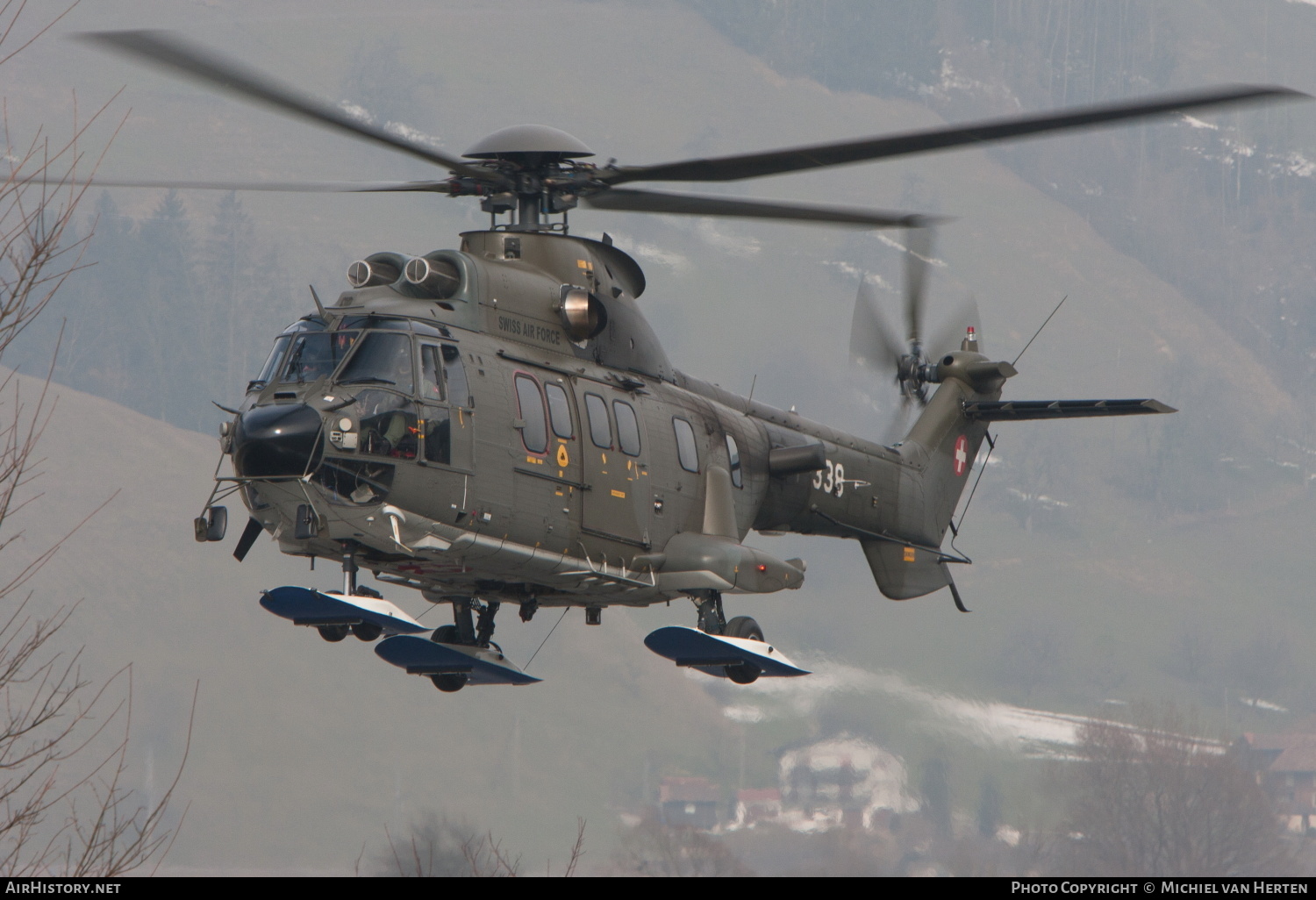 Aircraft Photo of T-338 | Eurocopter TH98 Cougar (AS-532UL) | Switzerland - Air Force | AirHistory.net #322673