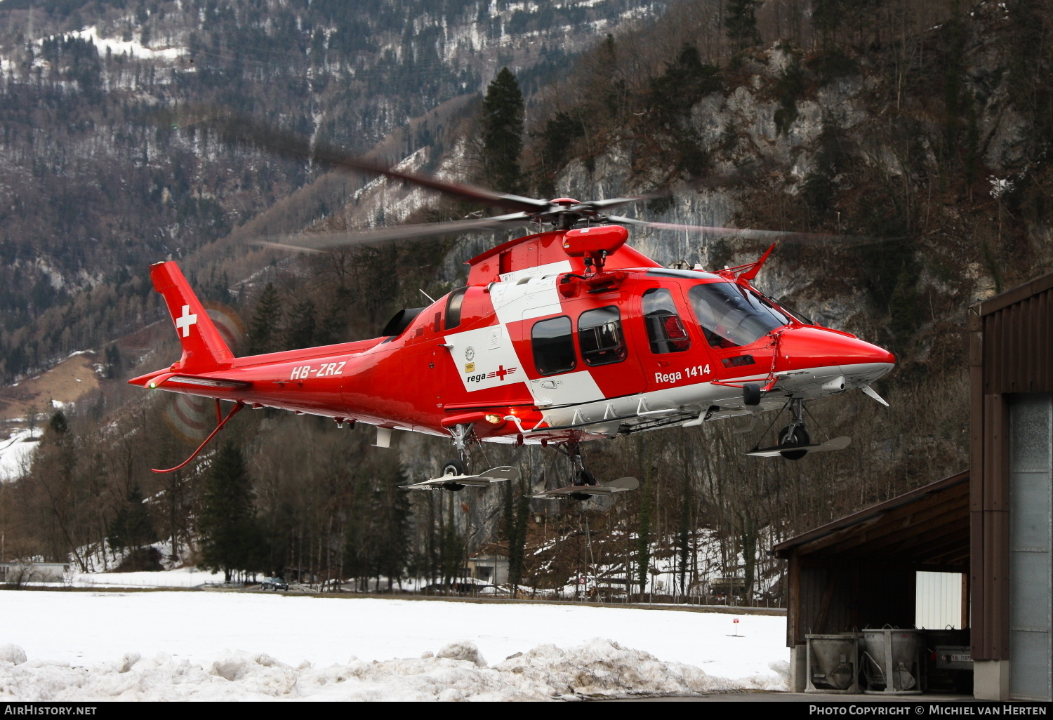 Aircraft Photo of HB-ZRZ | AgustaWestland AW-109SP Da Vinci | REGA - Swiss Air Ambulance | AirHistory.net #322675