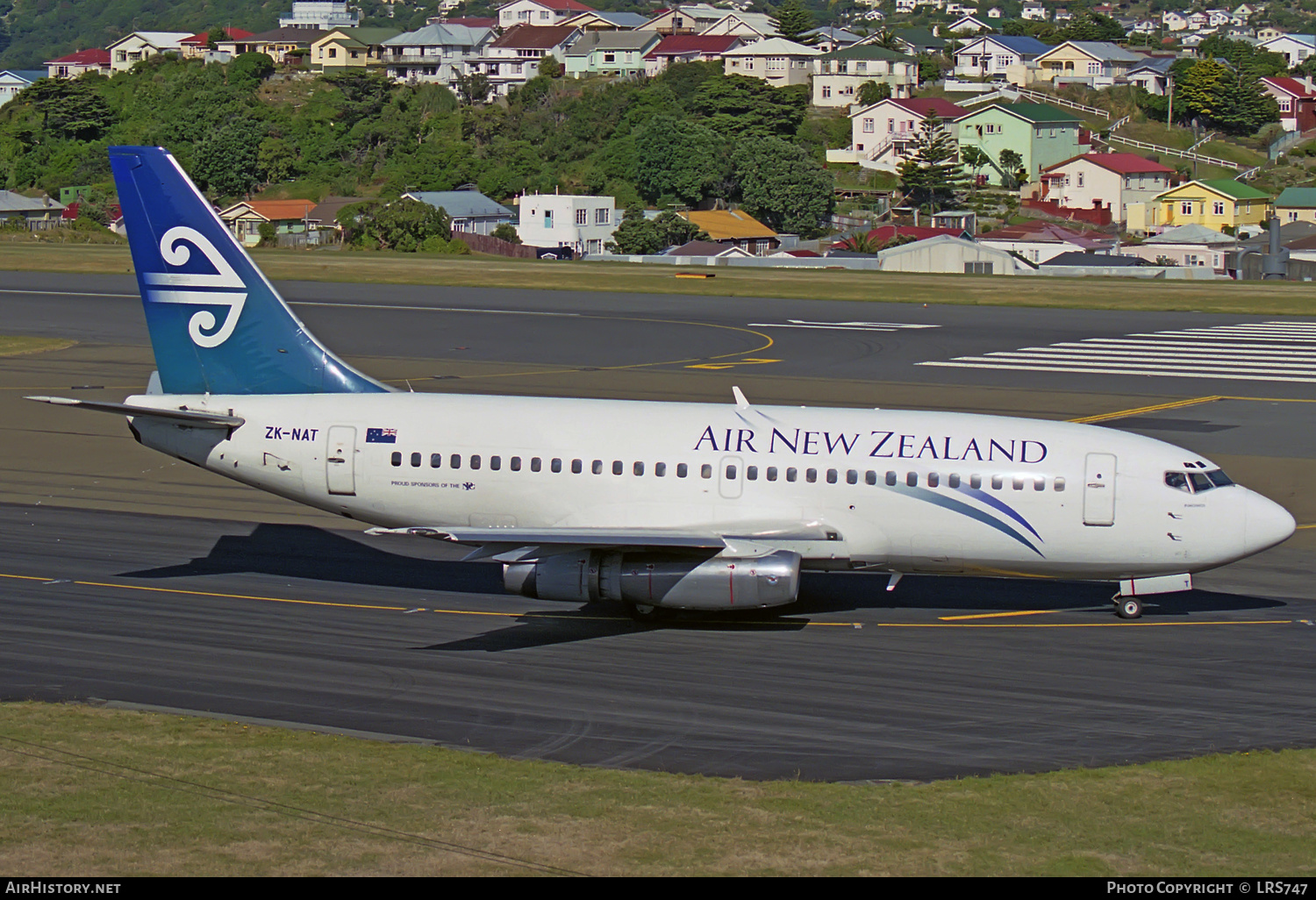 Aircraft Photo of ZK-NAT | Boeing 737-219/Adv | Air New Zealand | AirHistory.net #322700