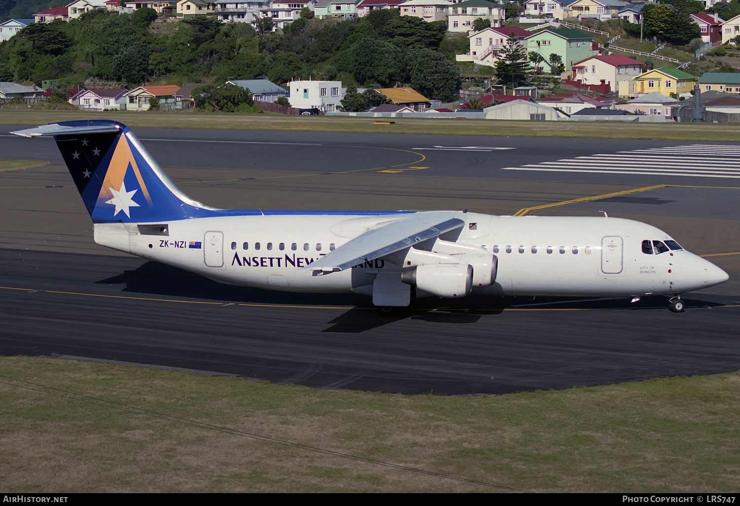 Aircraft Photo of ZK-NZI | British Aerospace BAe-146-300 | Ansett New Zealand | AirHistory.net #322713