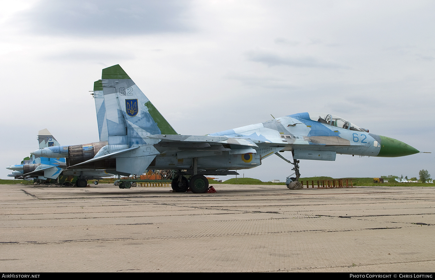 Aircraft Photo of 62 blue | Sukhoi Su-27UB | Ukraine - Air Force | AirHistory.net #322717