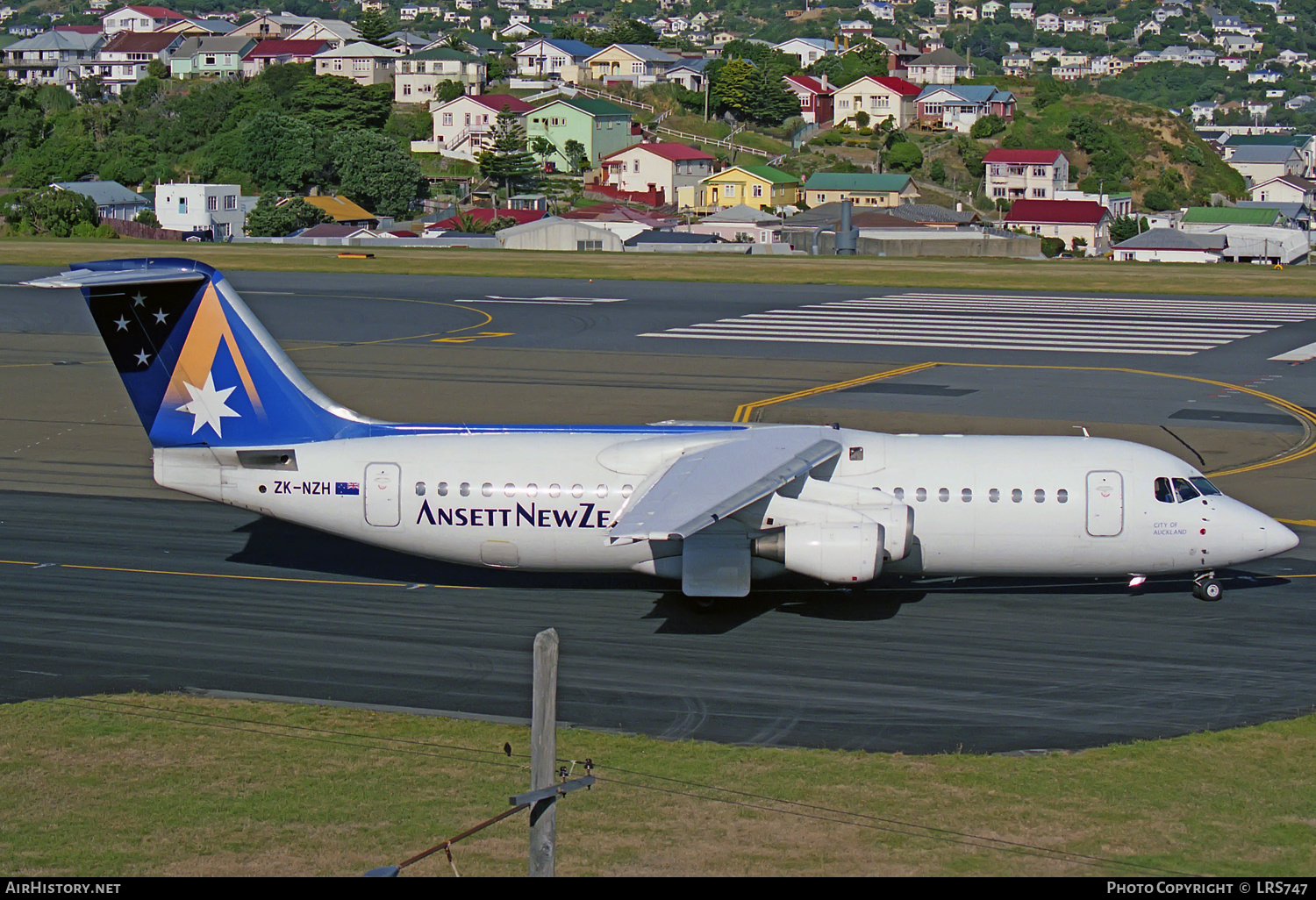 Aircraft Photo of ZK-NZH | British Aerospace BAe-146-300 | Ansett New Zealand | AirHistory.net #322731