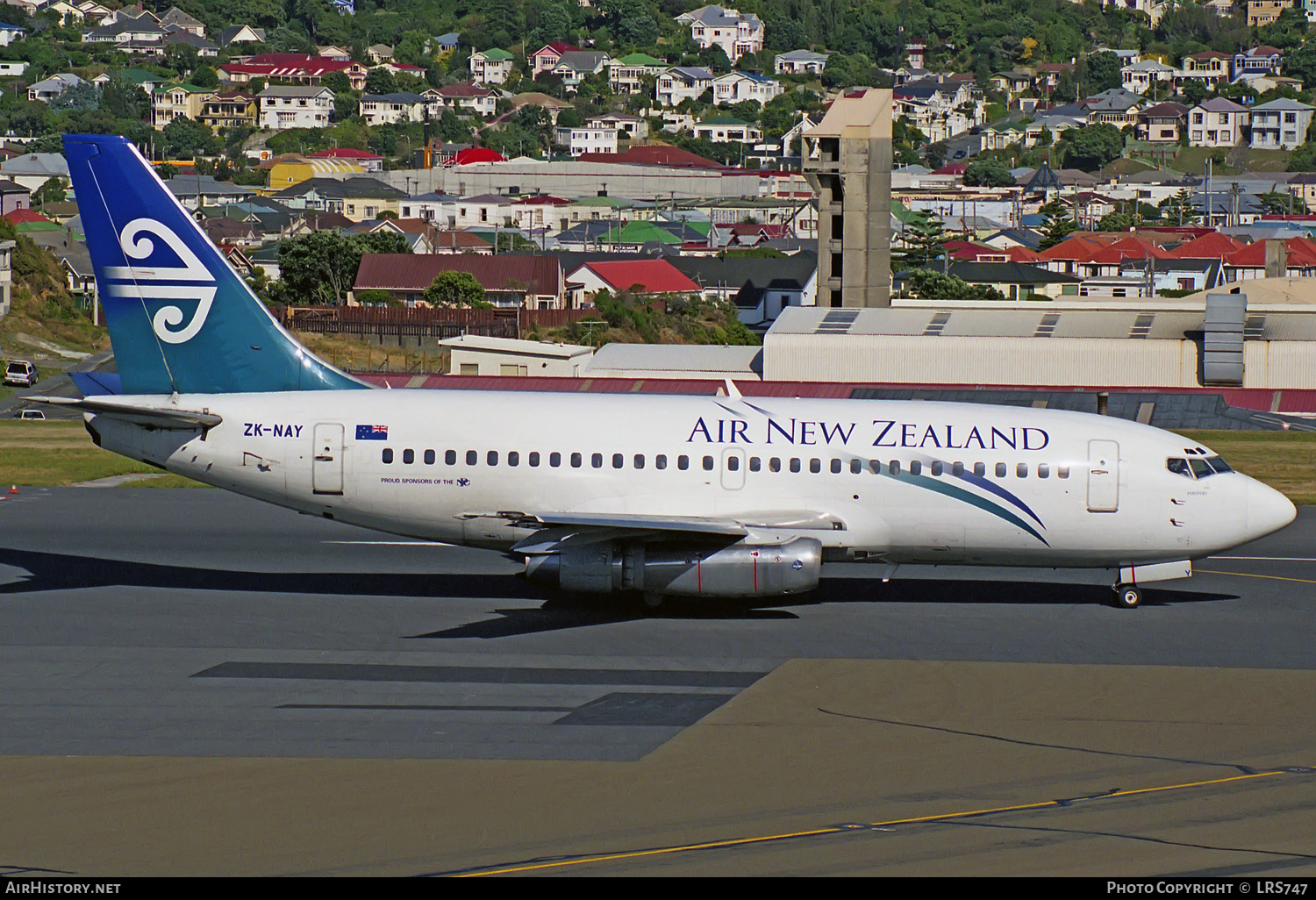 Aircraft Photo of ZK-NAY | Boeing 737-219/Adv | Air New Zealand | AirHistory.net #322732