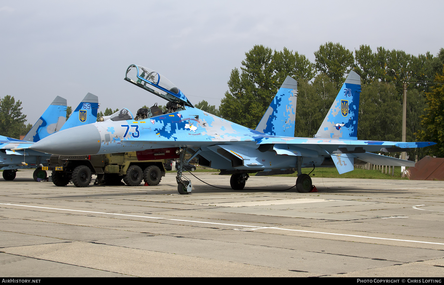 Aircraft Photo of 73 blue | Sukhoi Su-27UP | Ukraine - Air Force | AirHistory.net #322742