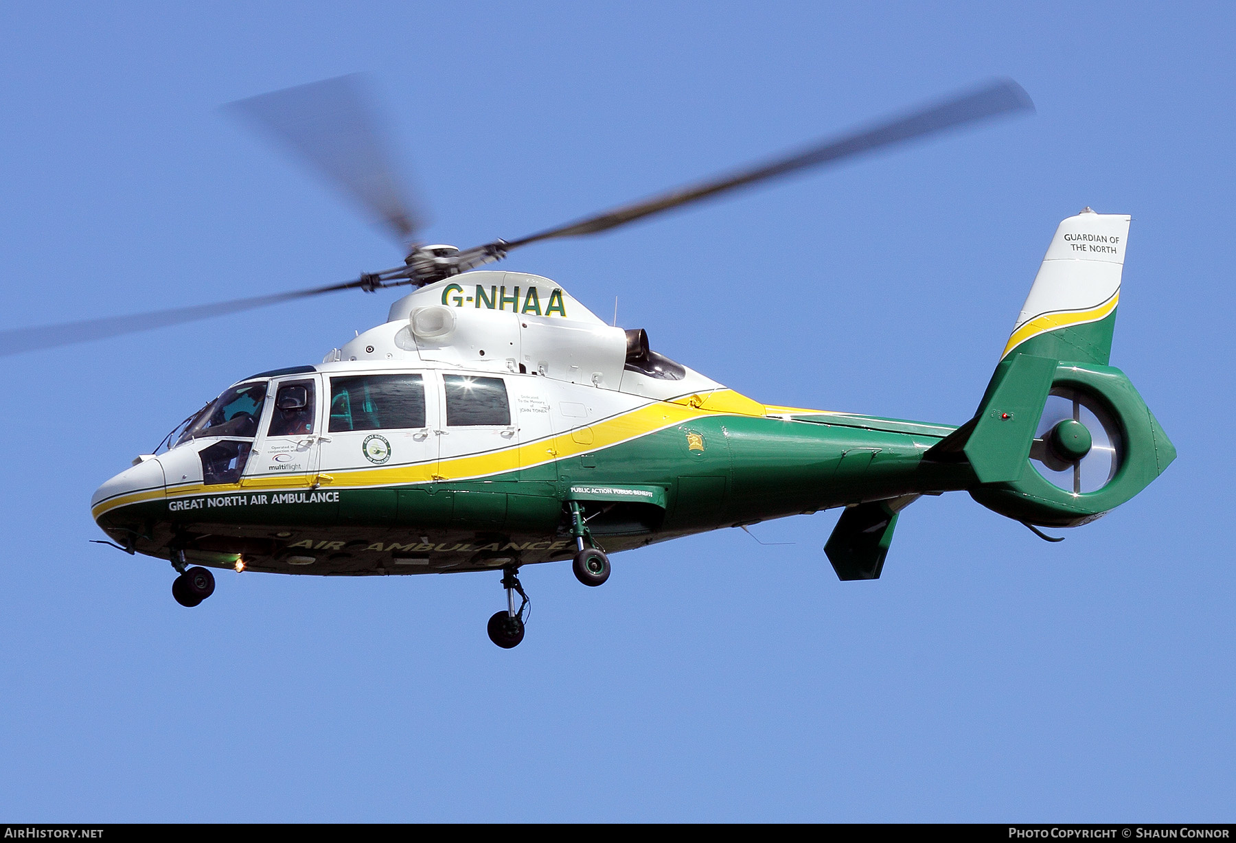 Aircraft Photo of G-NHAA | Aerospatiale SA-365N-2 Dauphin 2 | Great North Air Ambulance | AirHistory.net #322753