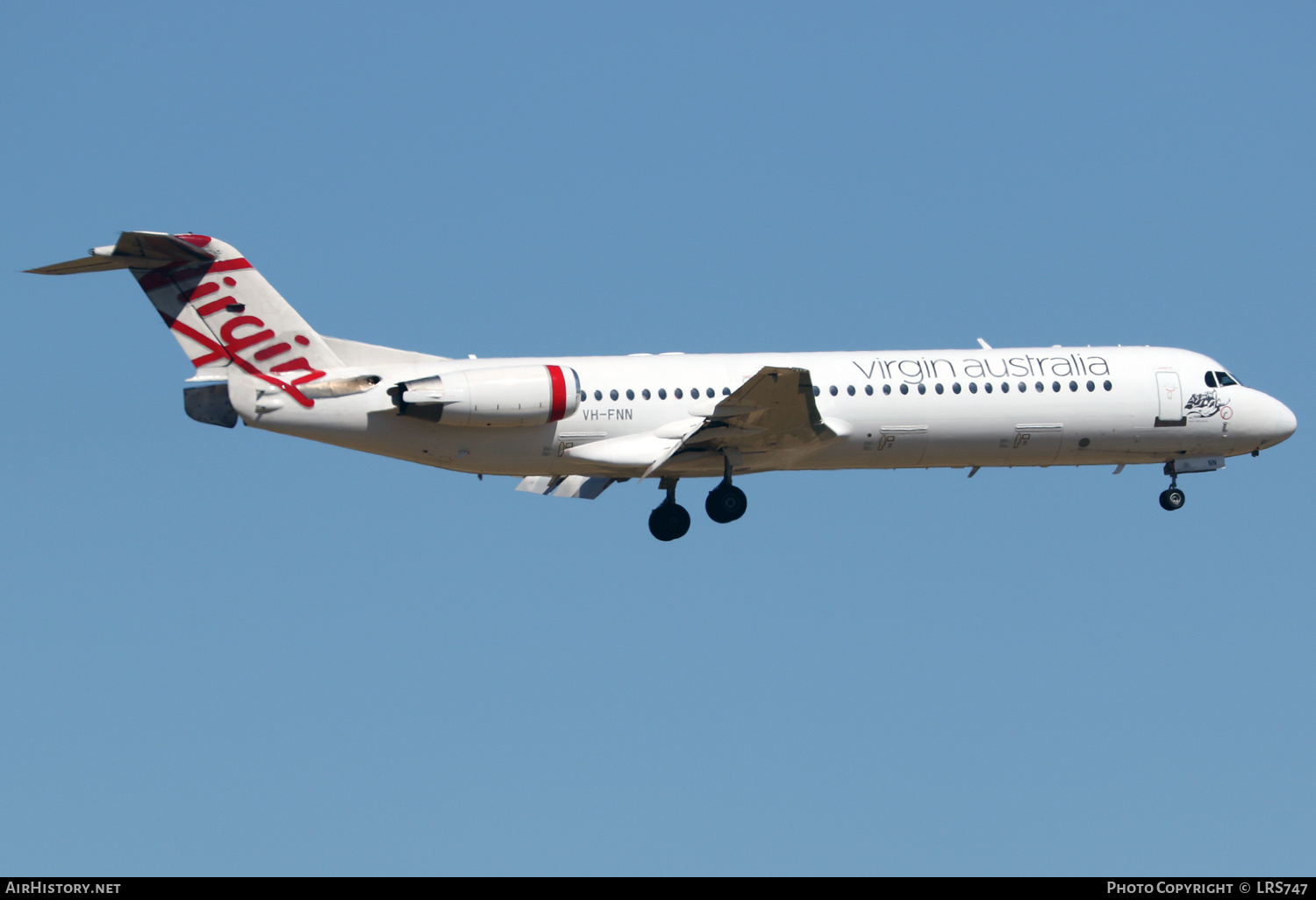 Aircraft Photo of VH-FNN | Fokker 100 (F28-0100) | Virgin Australia Regional Airlines | AirHistory.net #322767