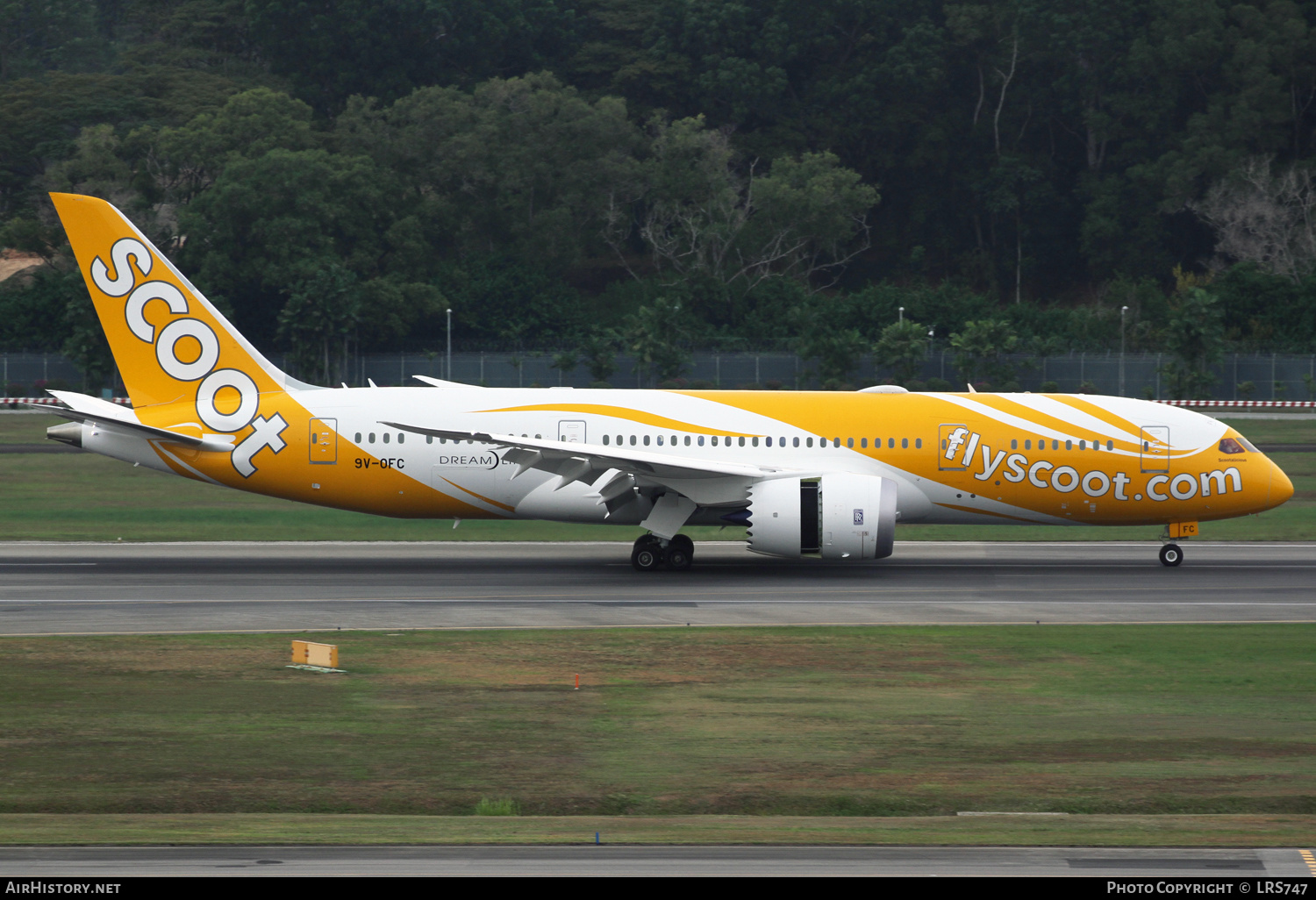 Aircraft Photo of 9V-OFC | Boeing 787-8 Dreamliner | Scoot | AirHistory.net #322834