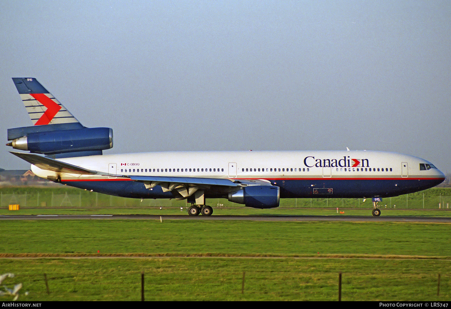 Aircraft Photo of C-GBQQ | McDonnell Douglas DC-10-30 | Canadian Airlines | AirHistory.net #322850