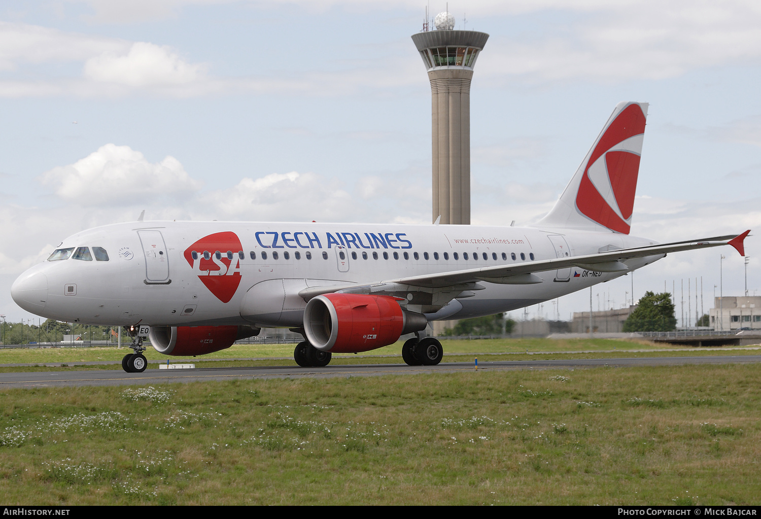Aircraft Photo of OK-NEO | Airbus A319-112 | ČSA - Czech Airlines | AirHistory.net #322852