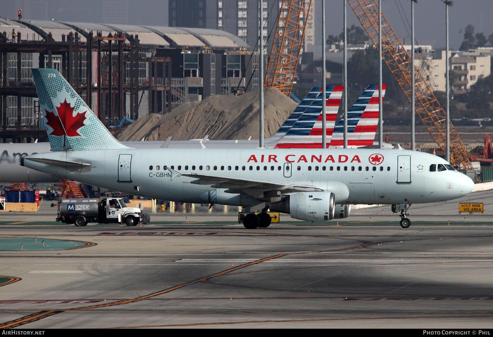 Aircraft Photo of C-GBHM | Airbus A319-114 | Air Canada | AirHistory.net #322860
